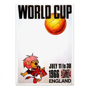 Copa do mundo poster Inglaterra 1966